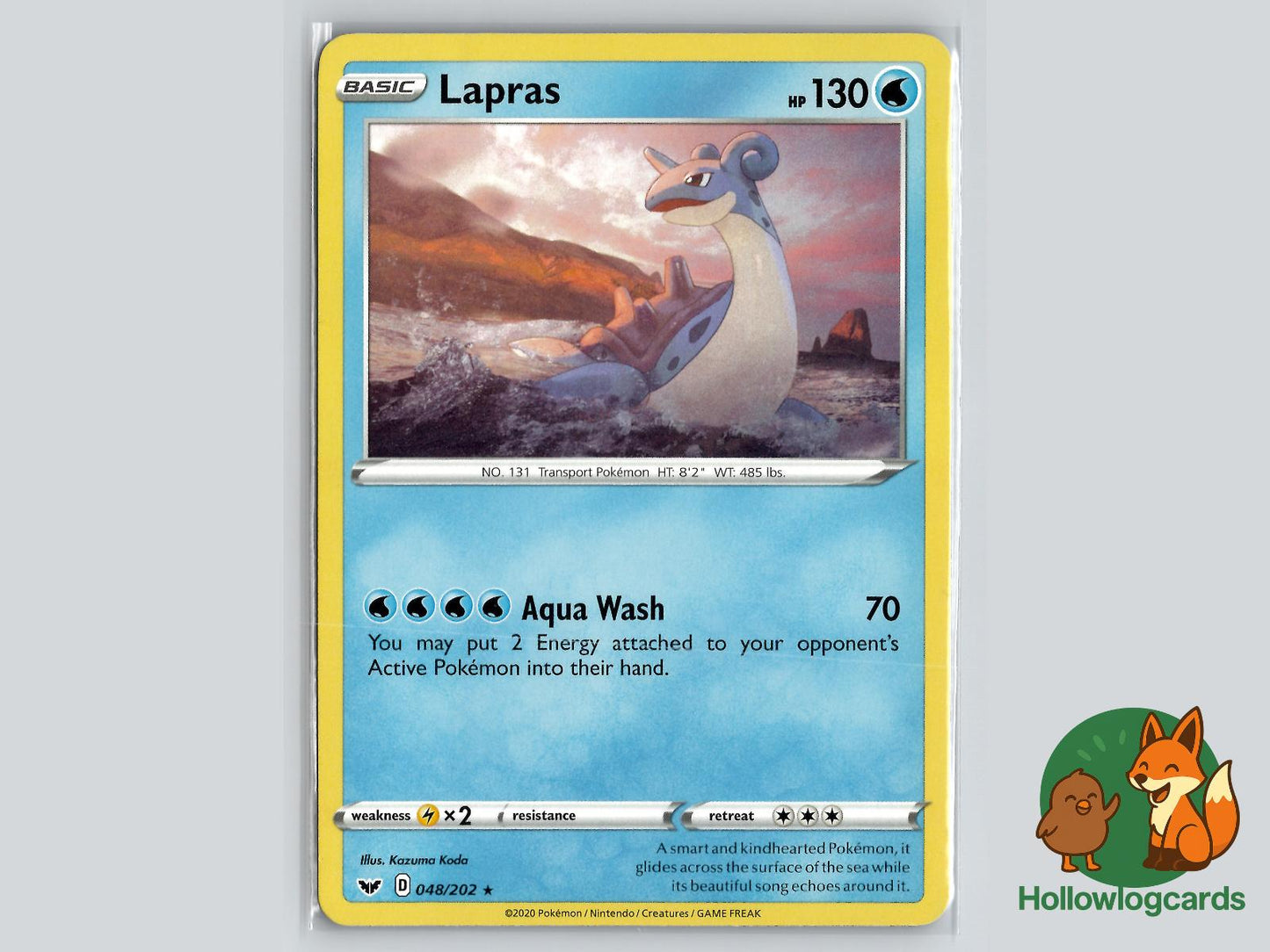 Lapras (048/202) - Sword & Shield Pokémon Card
