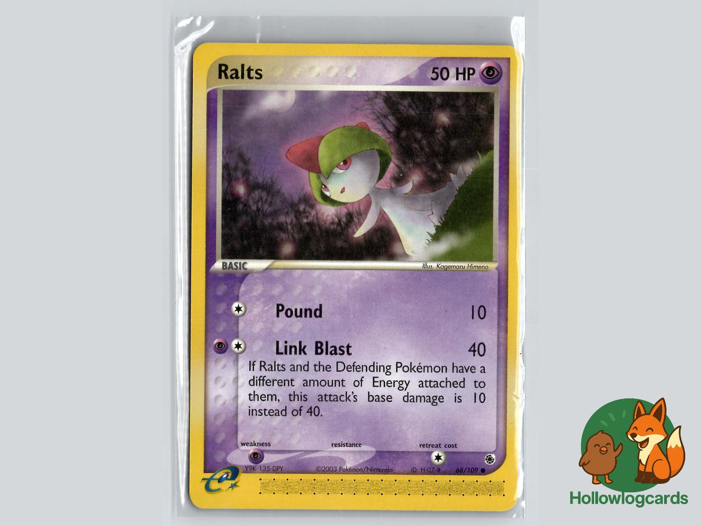 Ralts (68/109) - Ruby & Sapphire Pokémon Card
