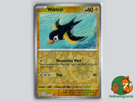 Wattrel (081/193) - Paldea Evolved Pokémon Card