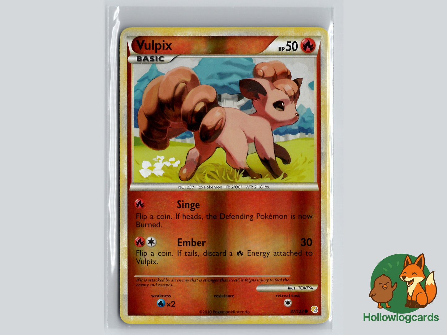 Image of Vulpix HeartGold and SoulSilver (HS) #87