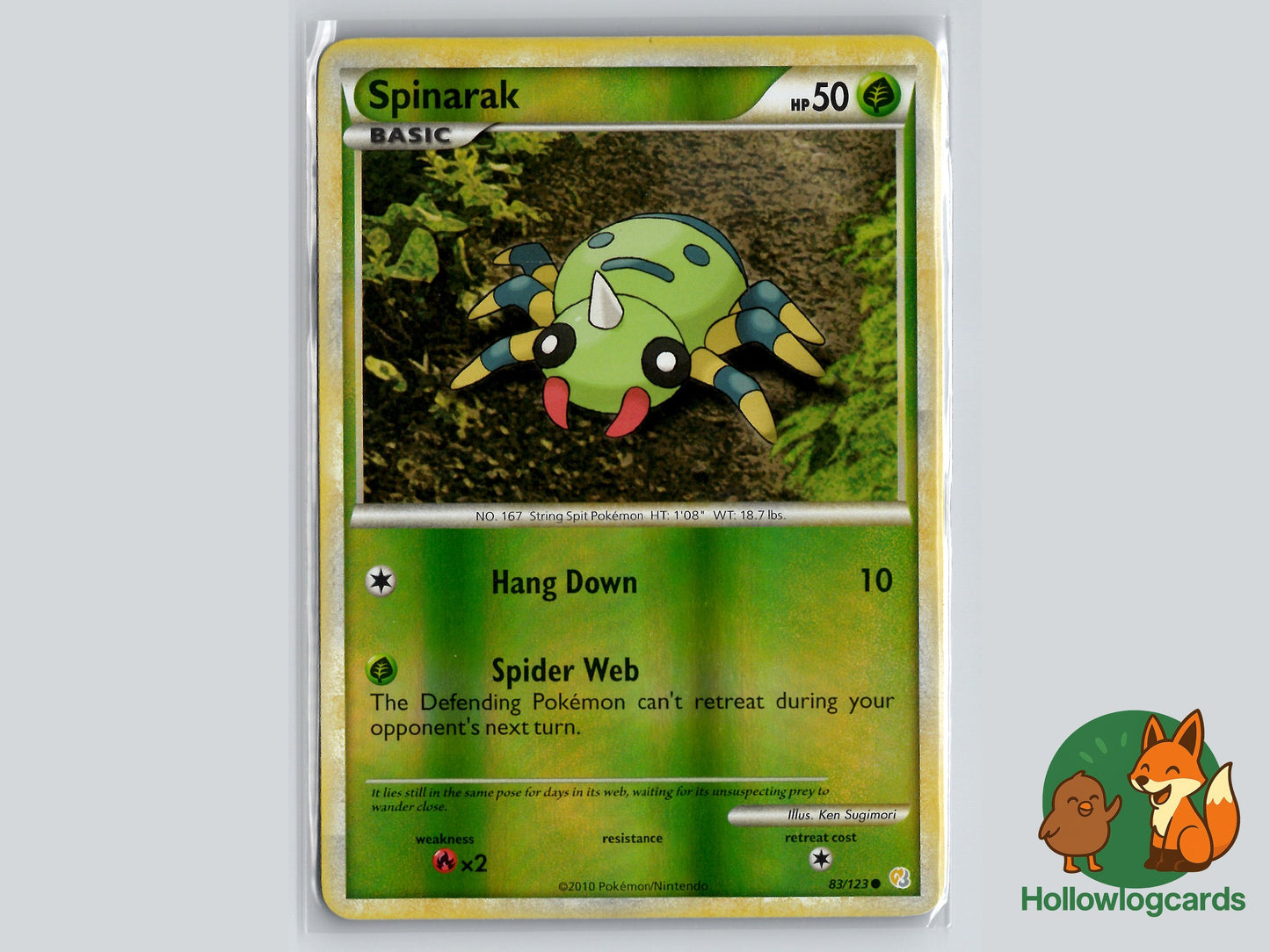 Image of Spinarak HeartGold and SoulSilver (HS) #83