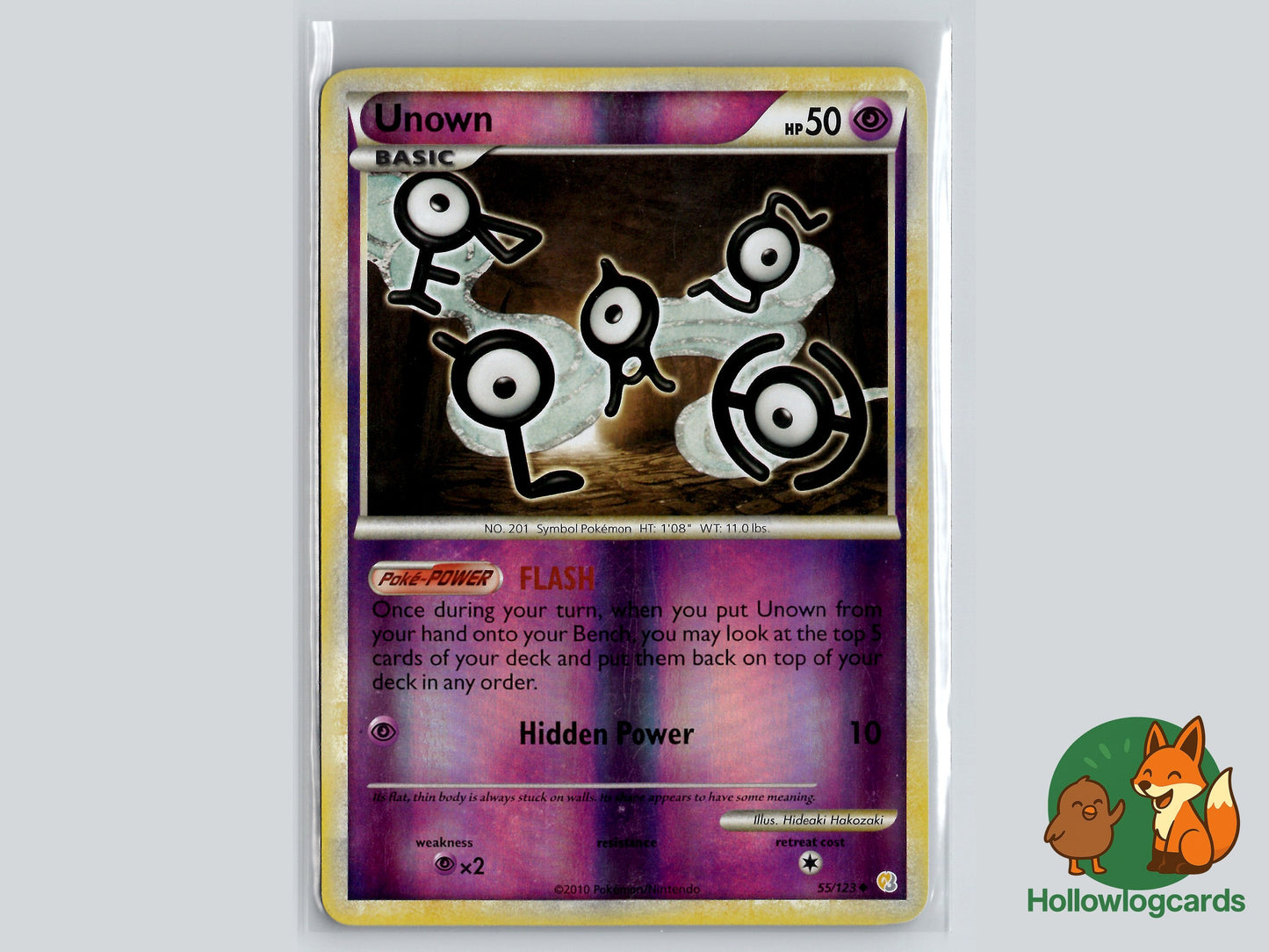 Image of Unown HeartGold and SoulSilver (HS) #55