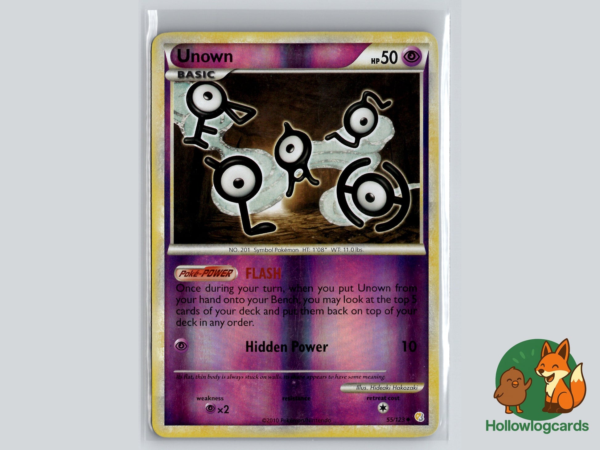 Image of Unown HeartGold and SoulSilver (HS) #55