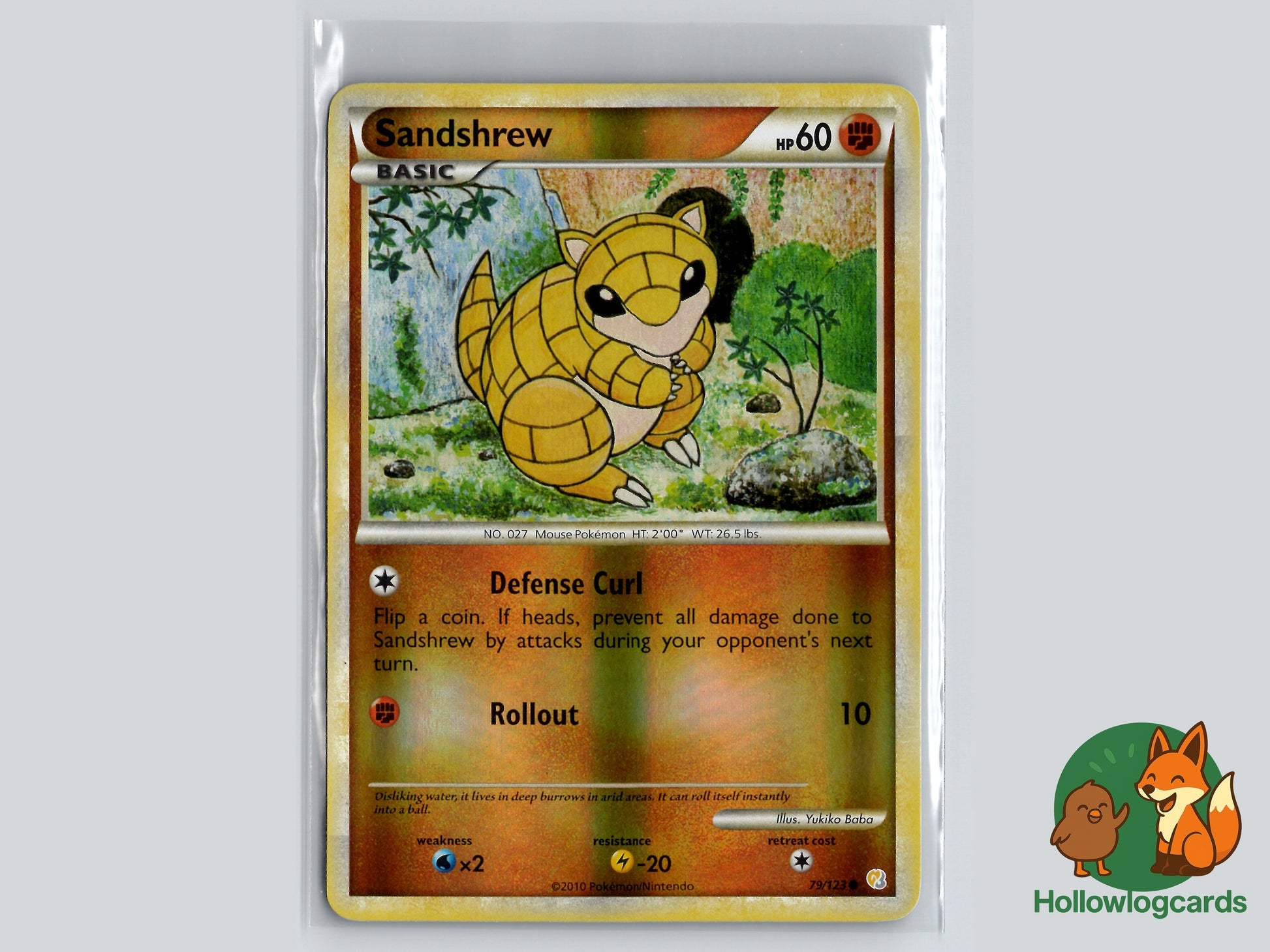 Image of Sandshrew HeartGold and SoulSilver (HS) #79