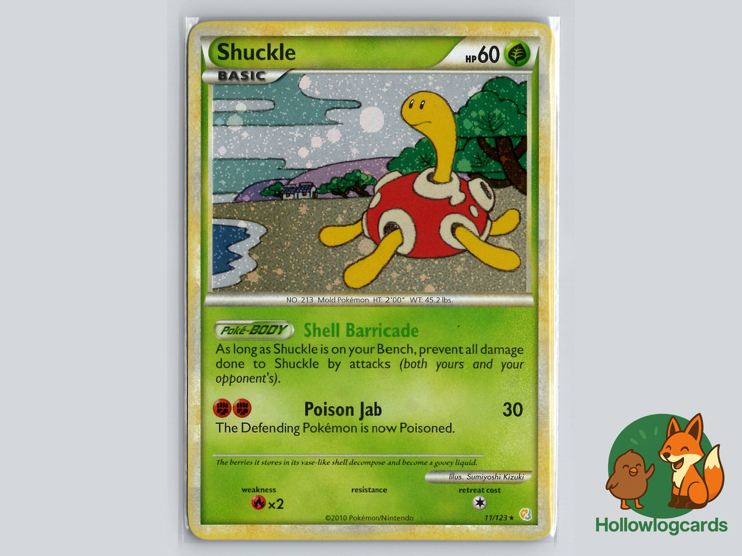 Image of Shuckle HeartGold and SoulSilver (HS) #11