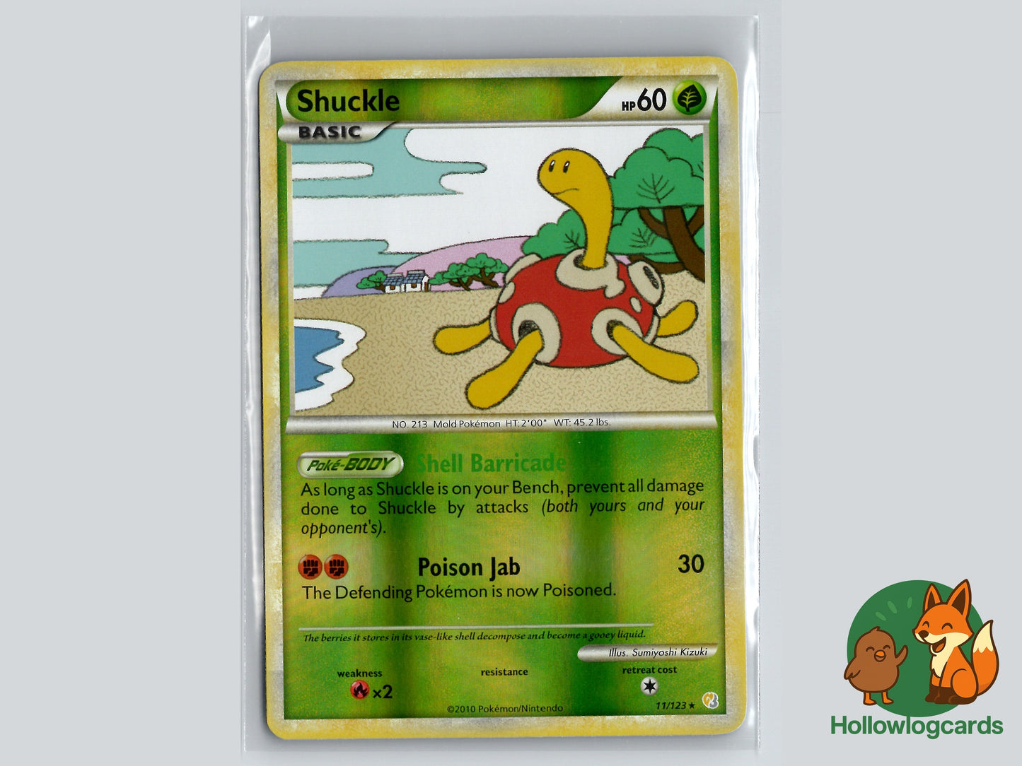 Image of Shuckle HeartGold and SoulSilver (HS) #11