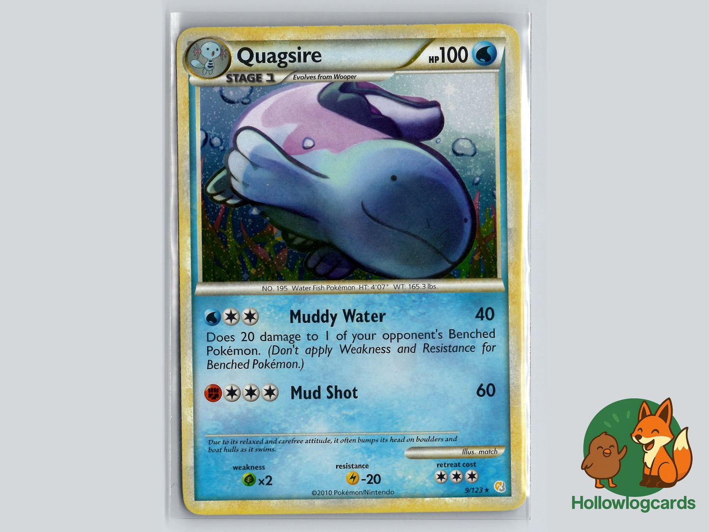 Image of Quagsire HeartGold and SoulSilver (HS) #9