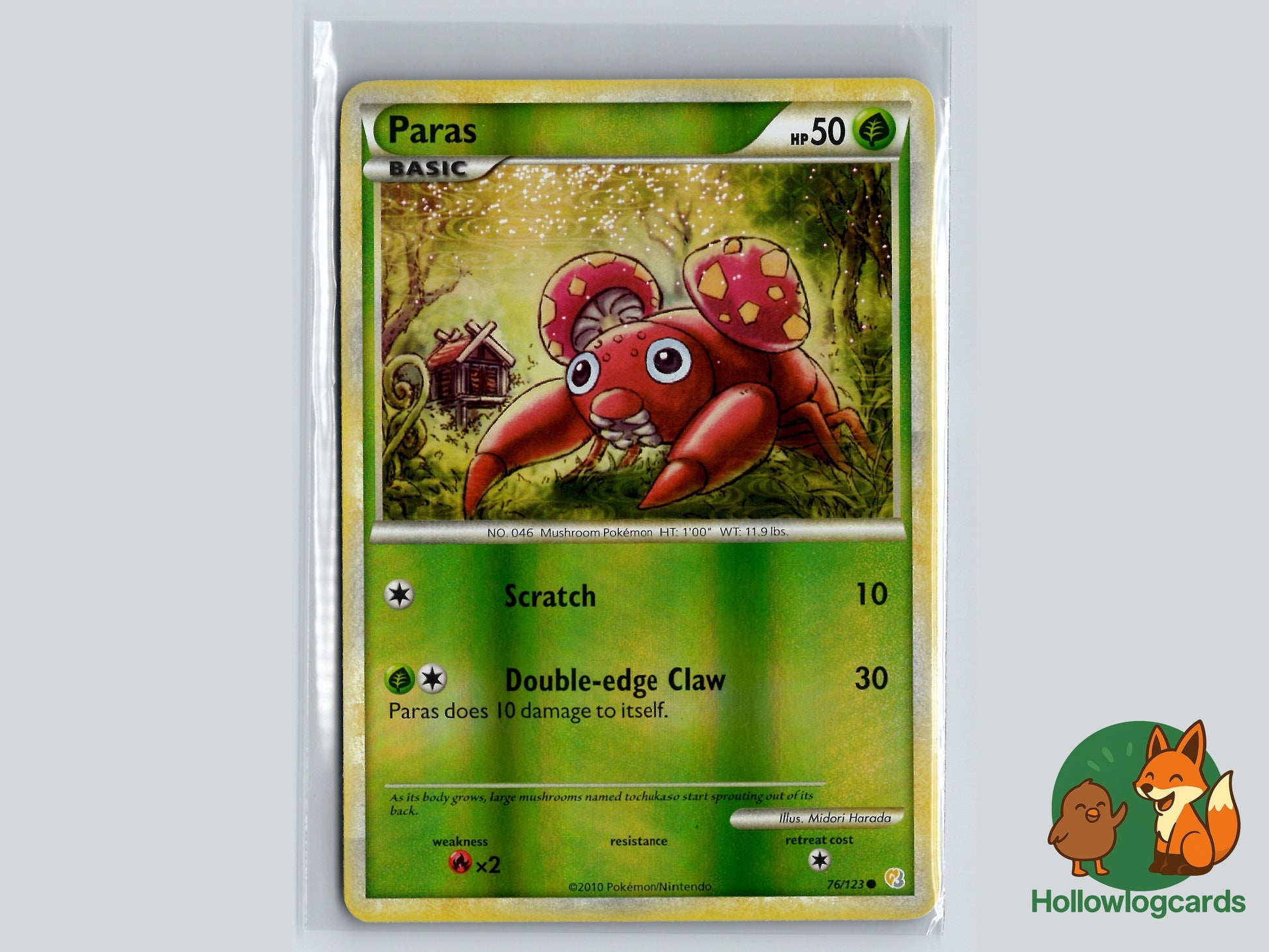 Image of Paras HeartGold and SoulSilver (HS) #76