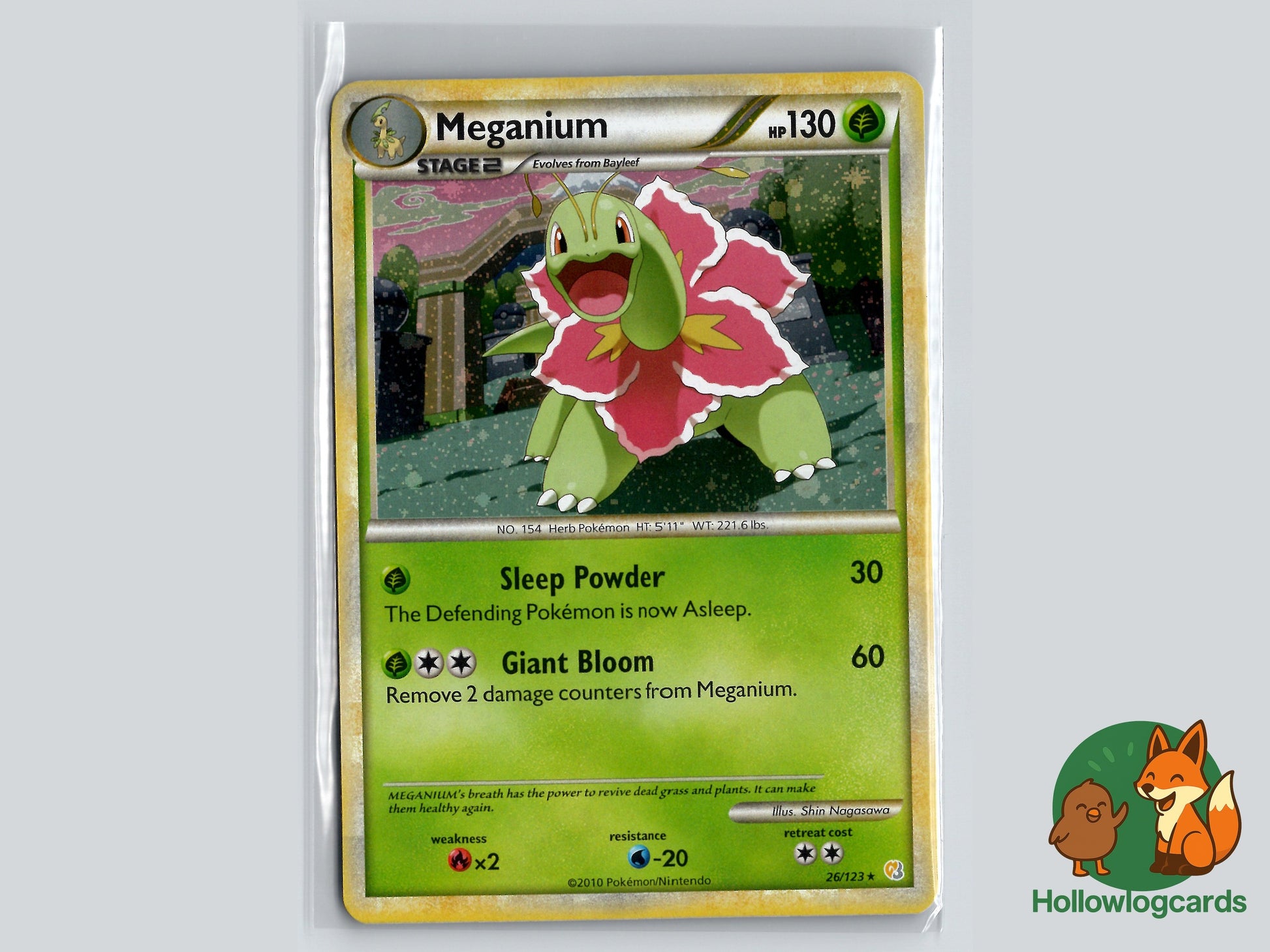 Image of Meganium HeartGold and SoulSilver (HS) #26