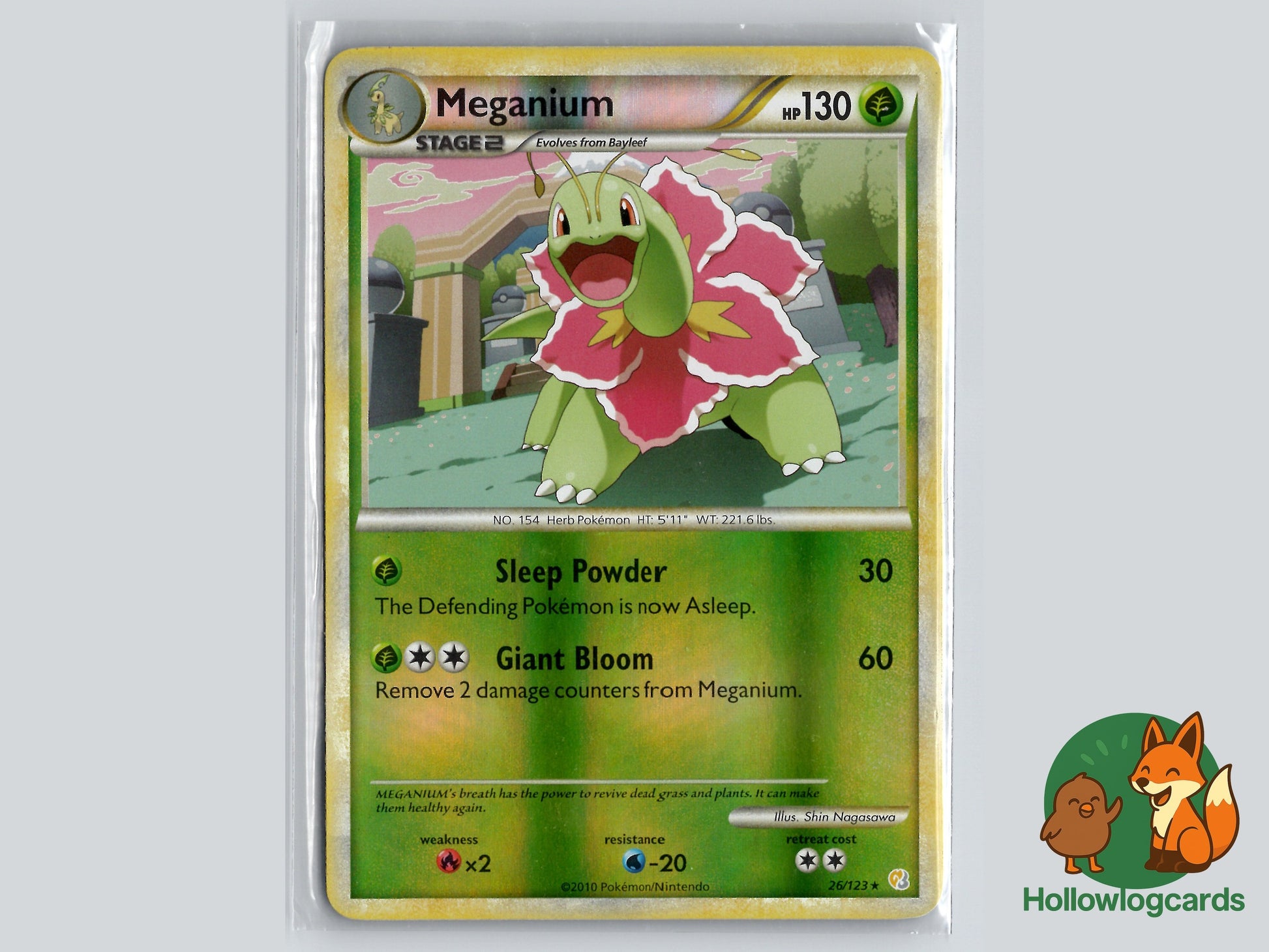 Image of Meganium HeartGold and SoulSilver (HS) #26