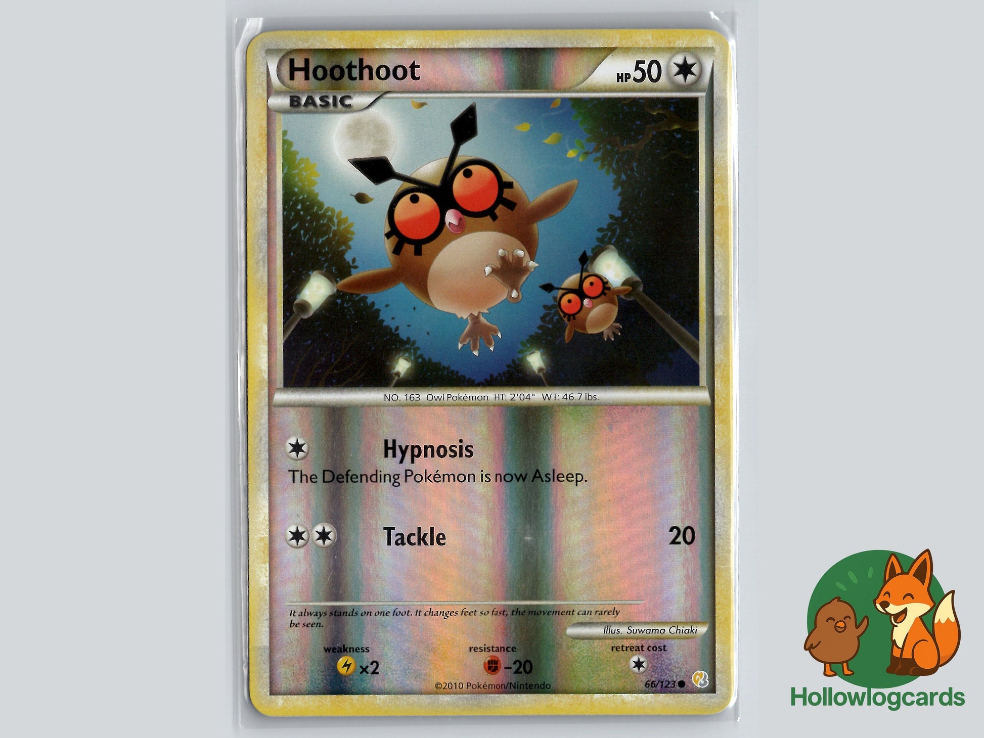 Image of Hoothoot HeartGold and SoulSilver (HS) #66