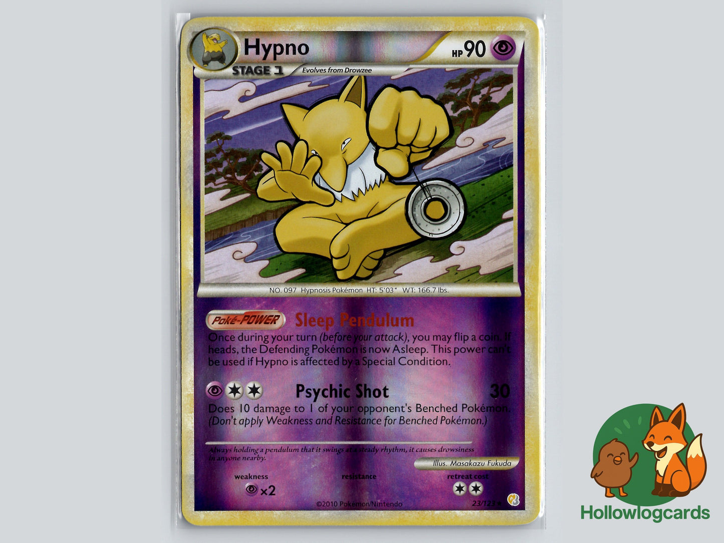 Image of Hypno HeartGold and SoulSilver (HS) #23