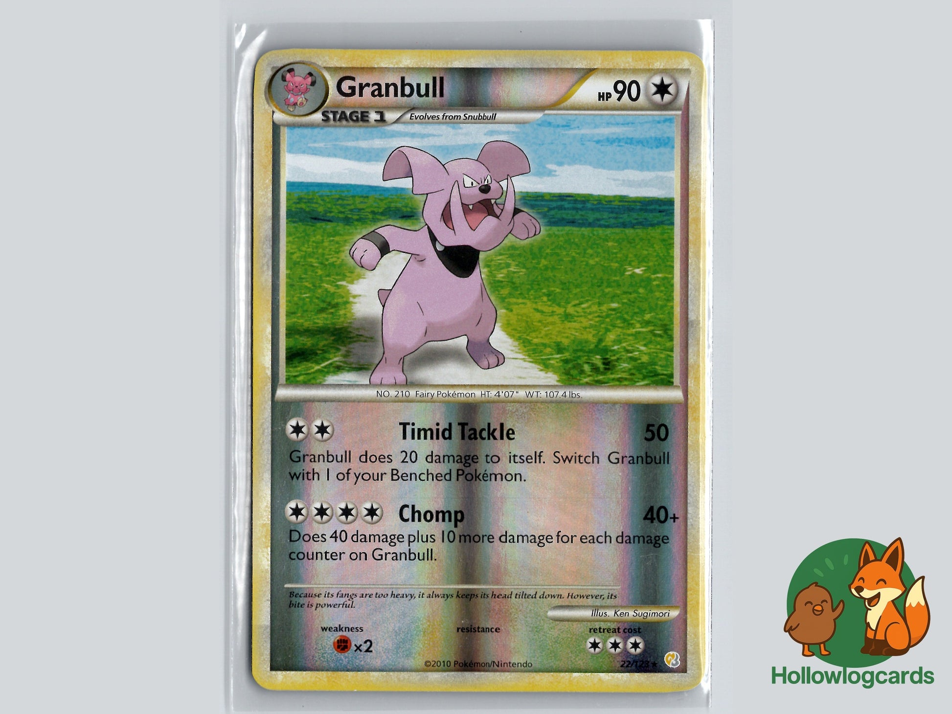 Image of Granbull HeartGold and SoulSilver (HS) #22