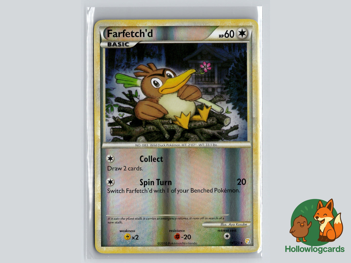 Image of Farfetchd HeartGold and SoulSilver (HS) #19