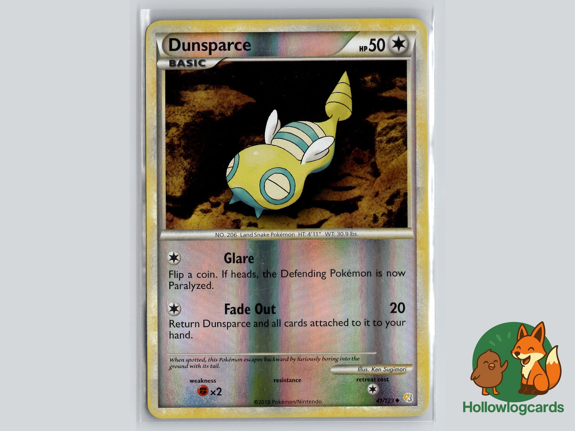 Image of Dunsparce HeartGold and SoulSilver (HS) #41
