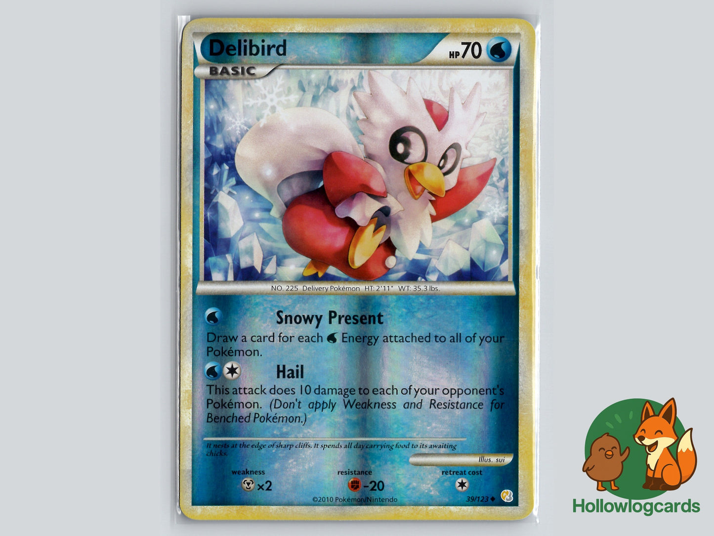 Image of Delibird HeartGold and SoulSilver (HS) #39