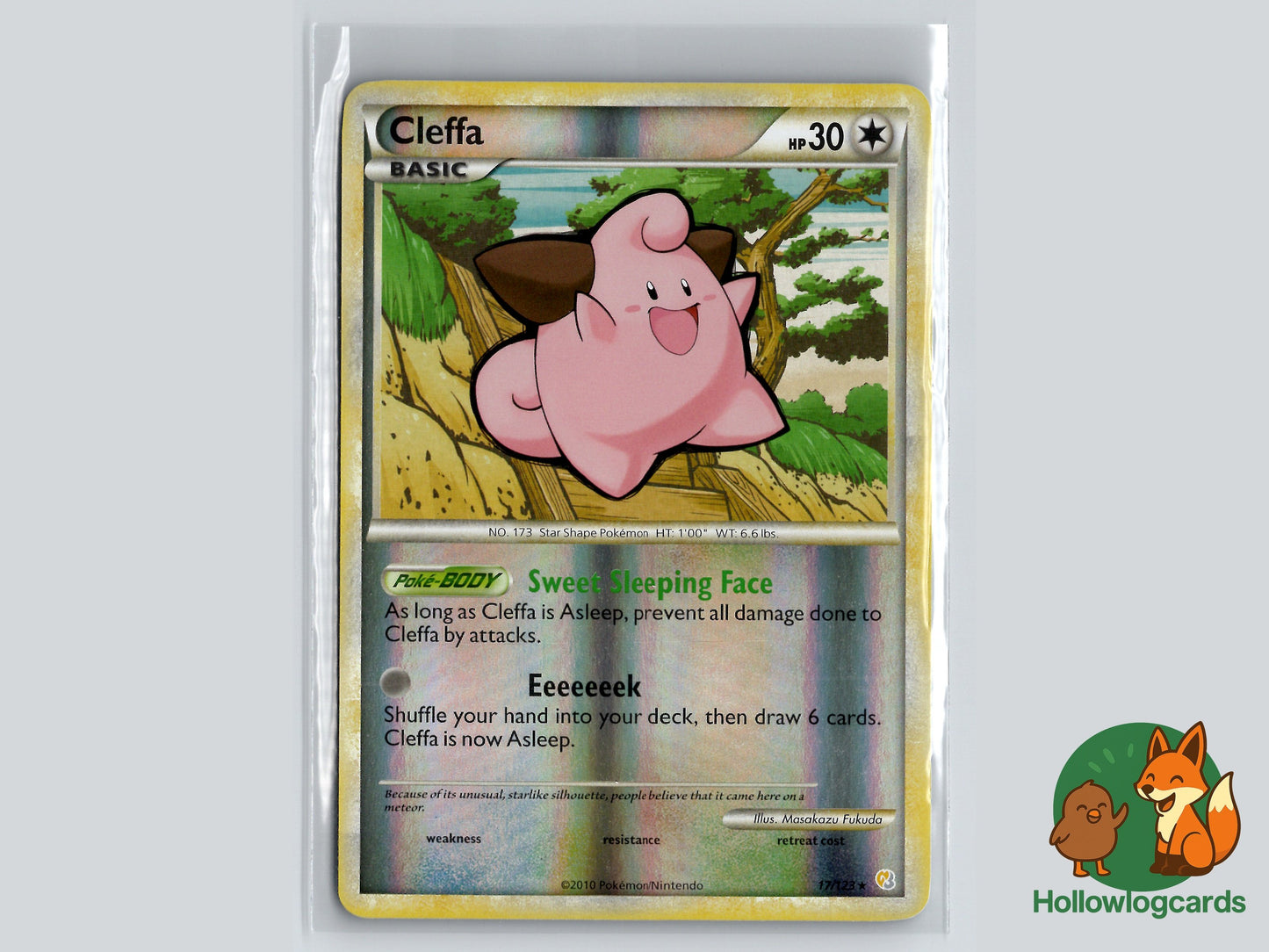 Image of Cleffa HeartGold and SoulSilver (HS) #17