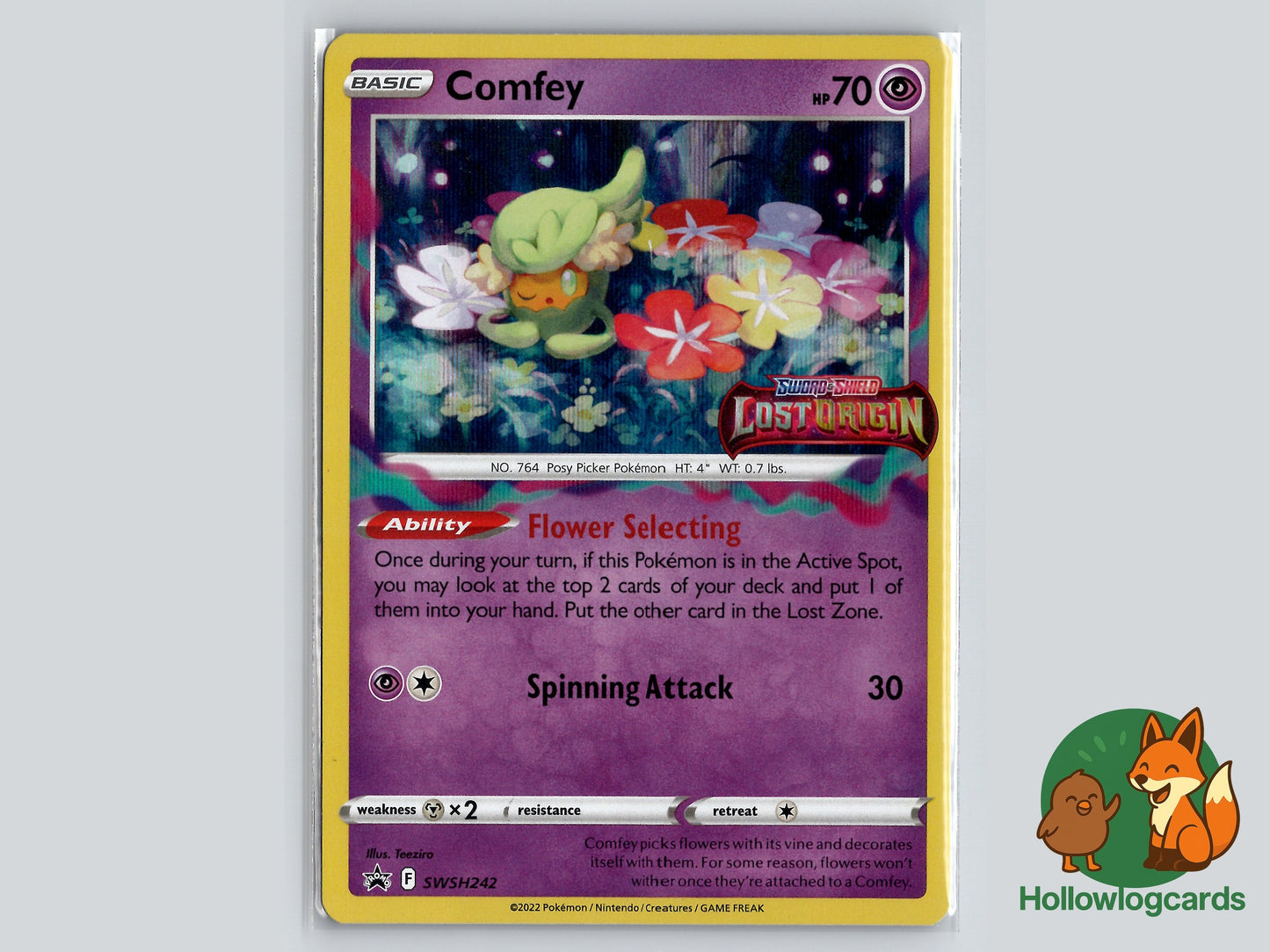 Image of Comfey Sword and Shield Promos #SWSH242