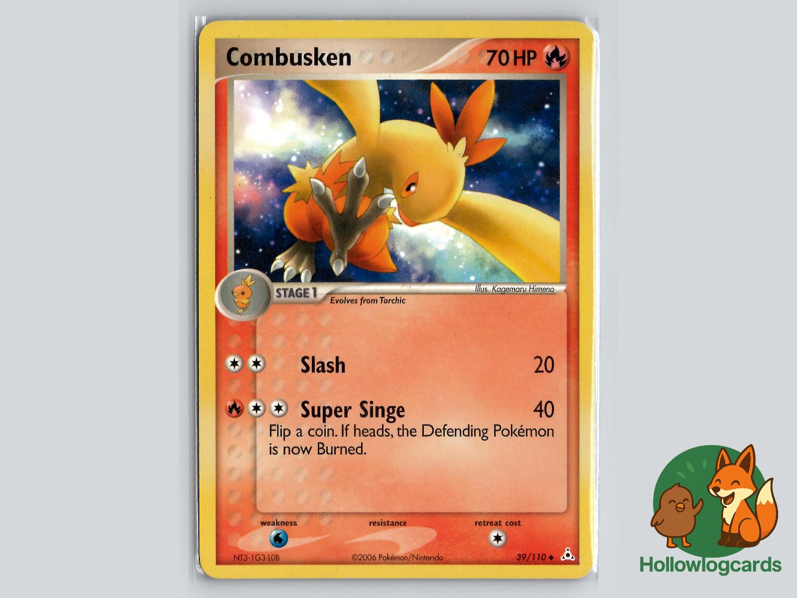 Combusken (39/110) - Holon Phantoms Pokémon Card