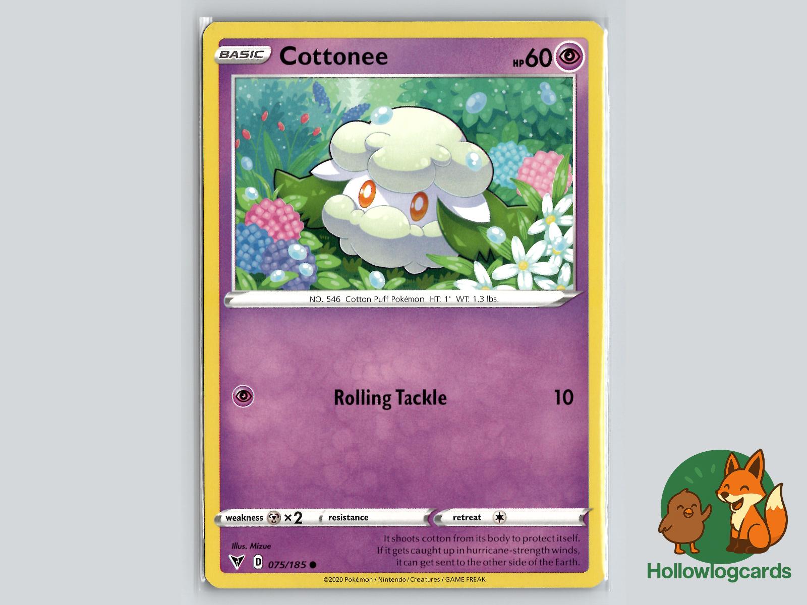Cottonee (075/185) - Vivid Voltage Pokémon Card