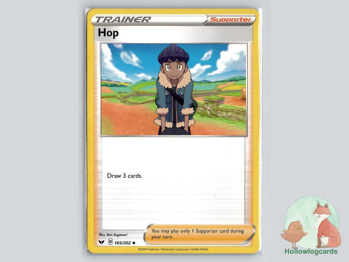 Hop (165/202) - Sword & Shield Pokémon Card