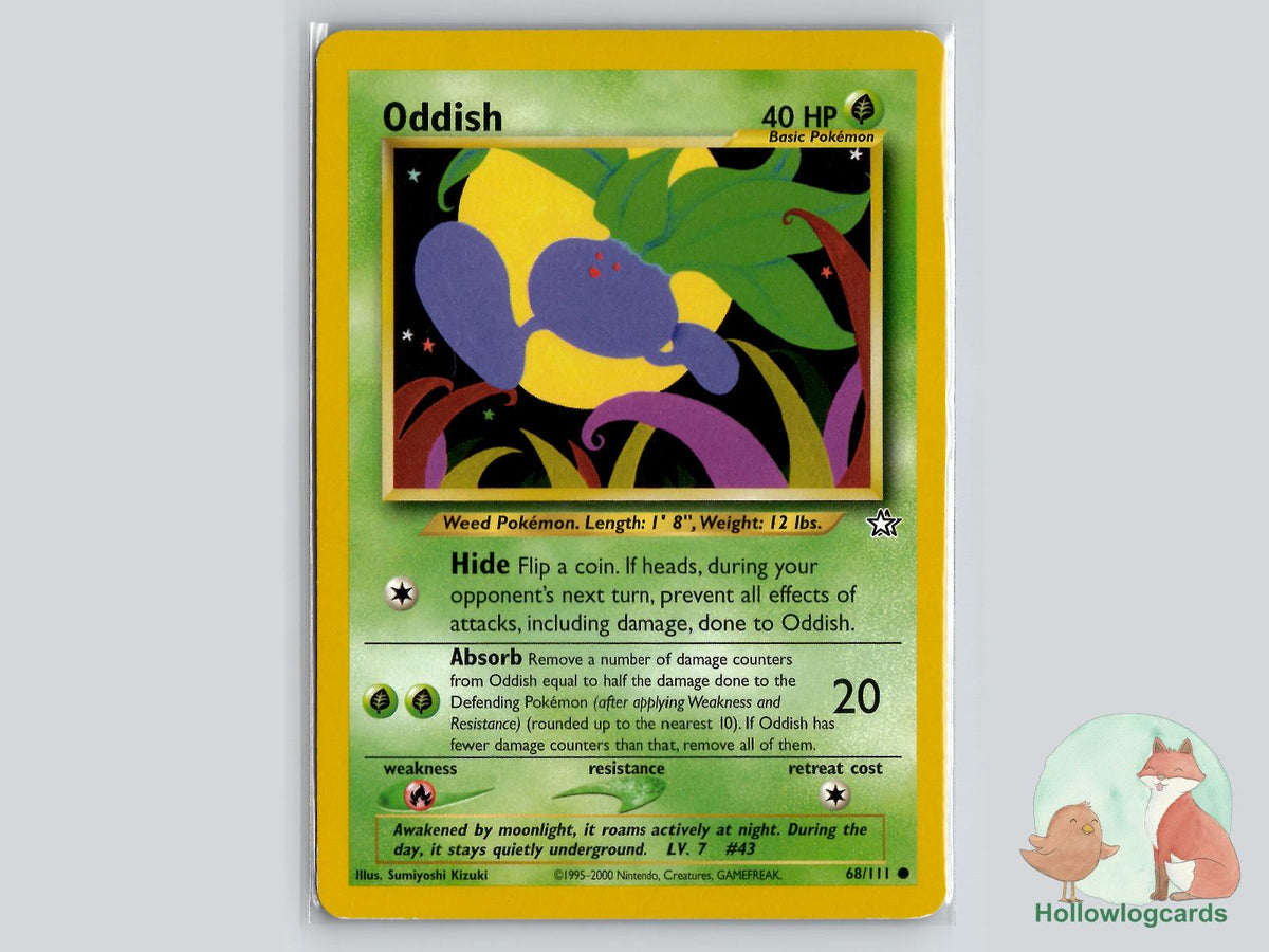 Oddish (68/111) - Neo Genesis Pokémon Card