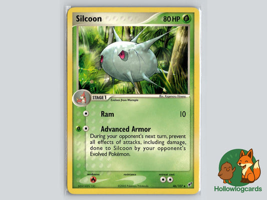 Silcoon (46/107) - Deoxys Pokémon Card