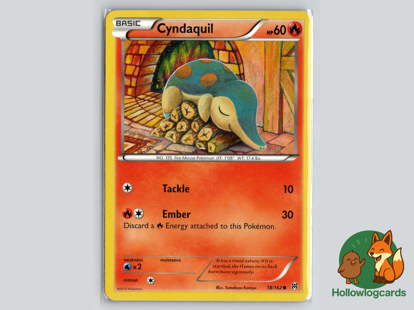 Cyndaquil (18/162) - BREAKthrough Pokémon Card