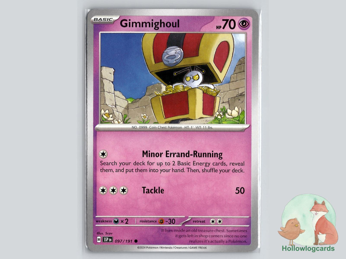 Gimmighoul (097/191) - Surging Sparks Pokémon Card