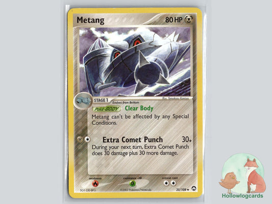 Metang (35/108) - Power Keepers Pokémon Card