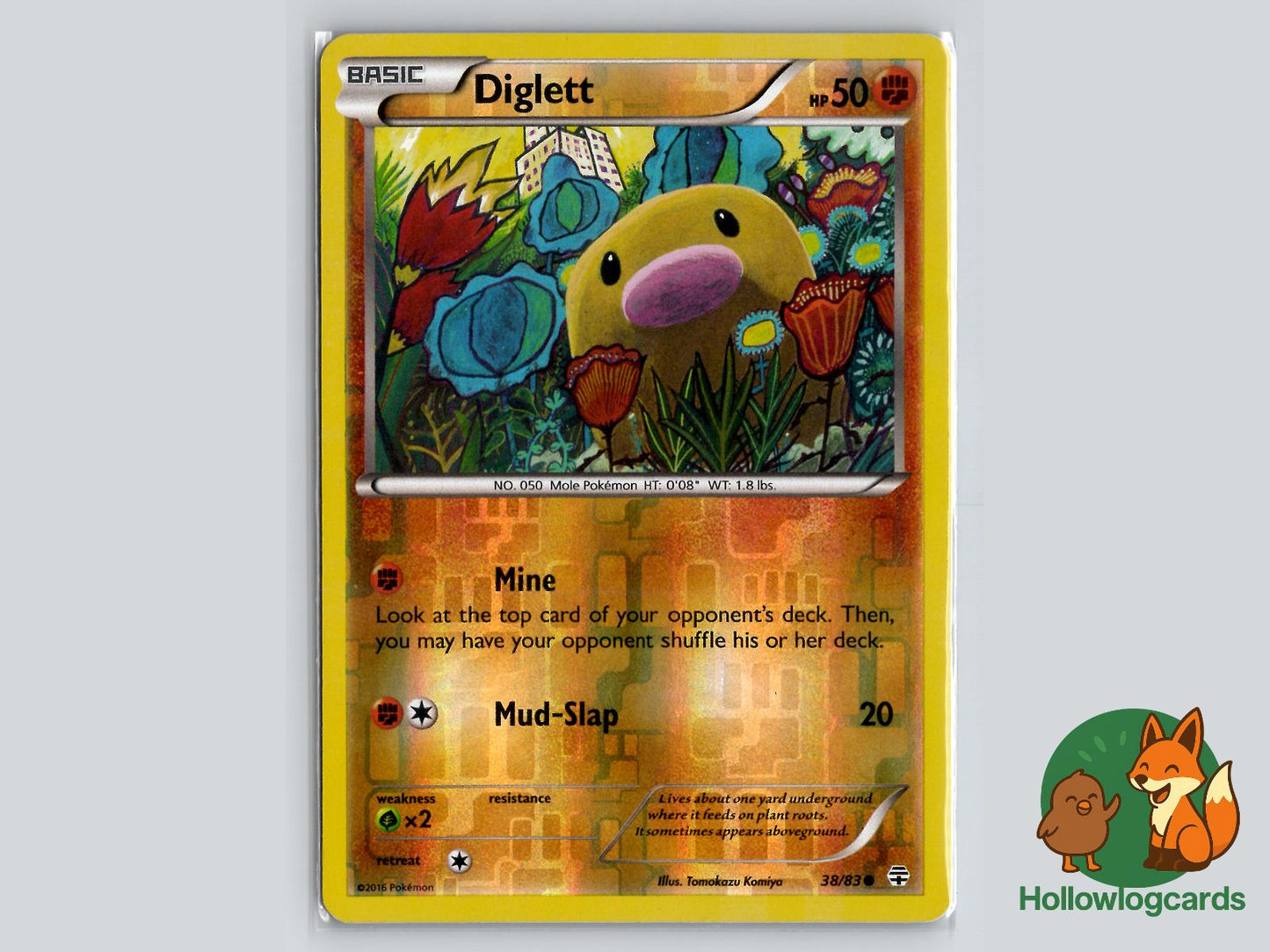 Diglett (38/83) - Generations Pokémon Card