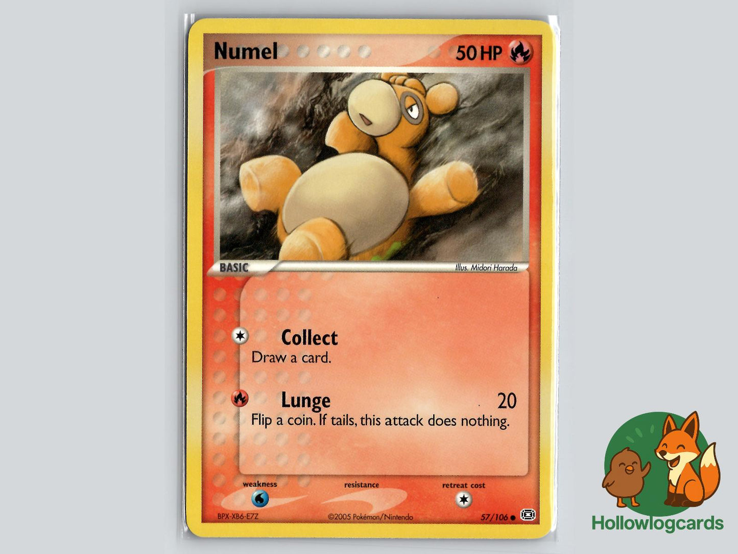 Numel (57/106) - Emerald Pokémon Card