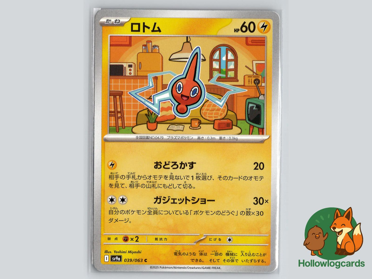 Rotom (039/063) Pokémon Card