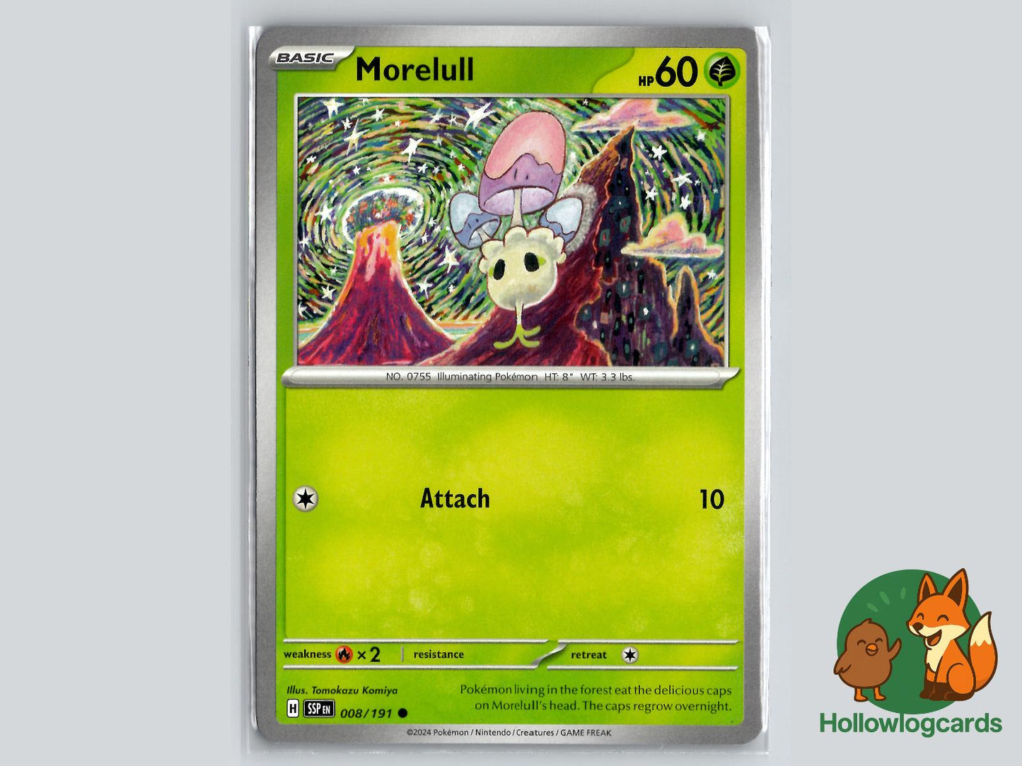 Morelull (008/191) - Surging Sparks Pokémon Card