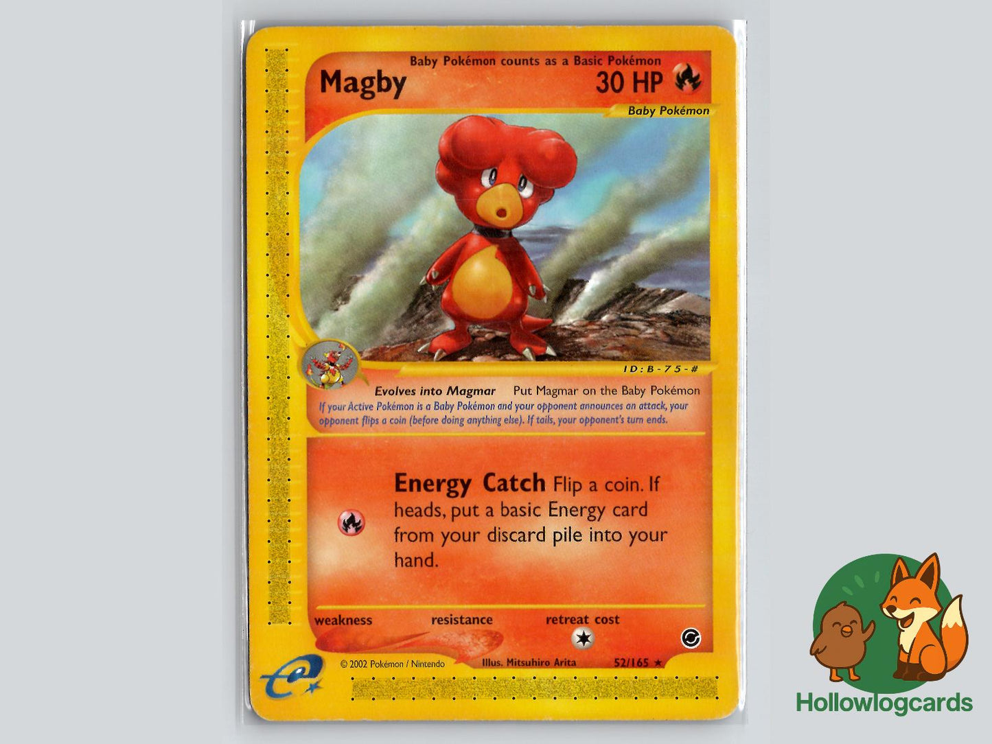 Magby (52/165) - Expedition Base Set Pokémon Card