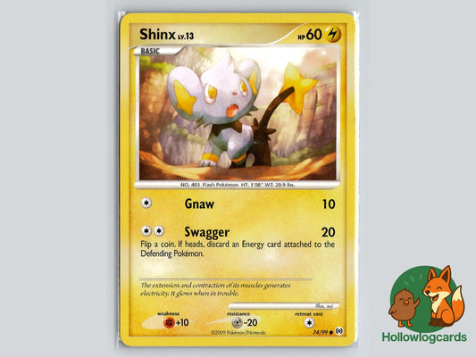 Shinx (74/99) - Arceus Pokémon Card