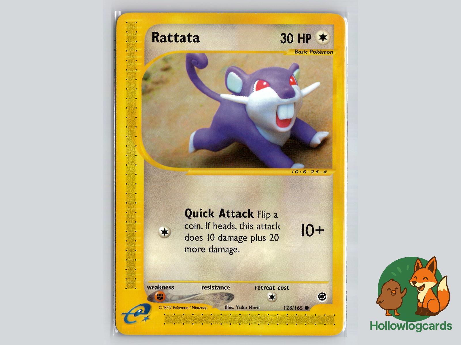 Rattata (128/165) - Expedition Base Set Pokémon Card