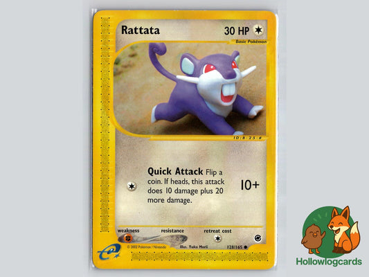 Rattata (128/165) - Expedition Base Set Pokémon Card