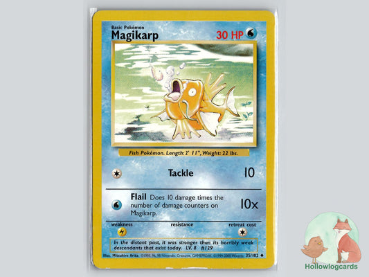 Magikarp (35/102) - Base Pokémon Card
