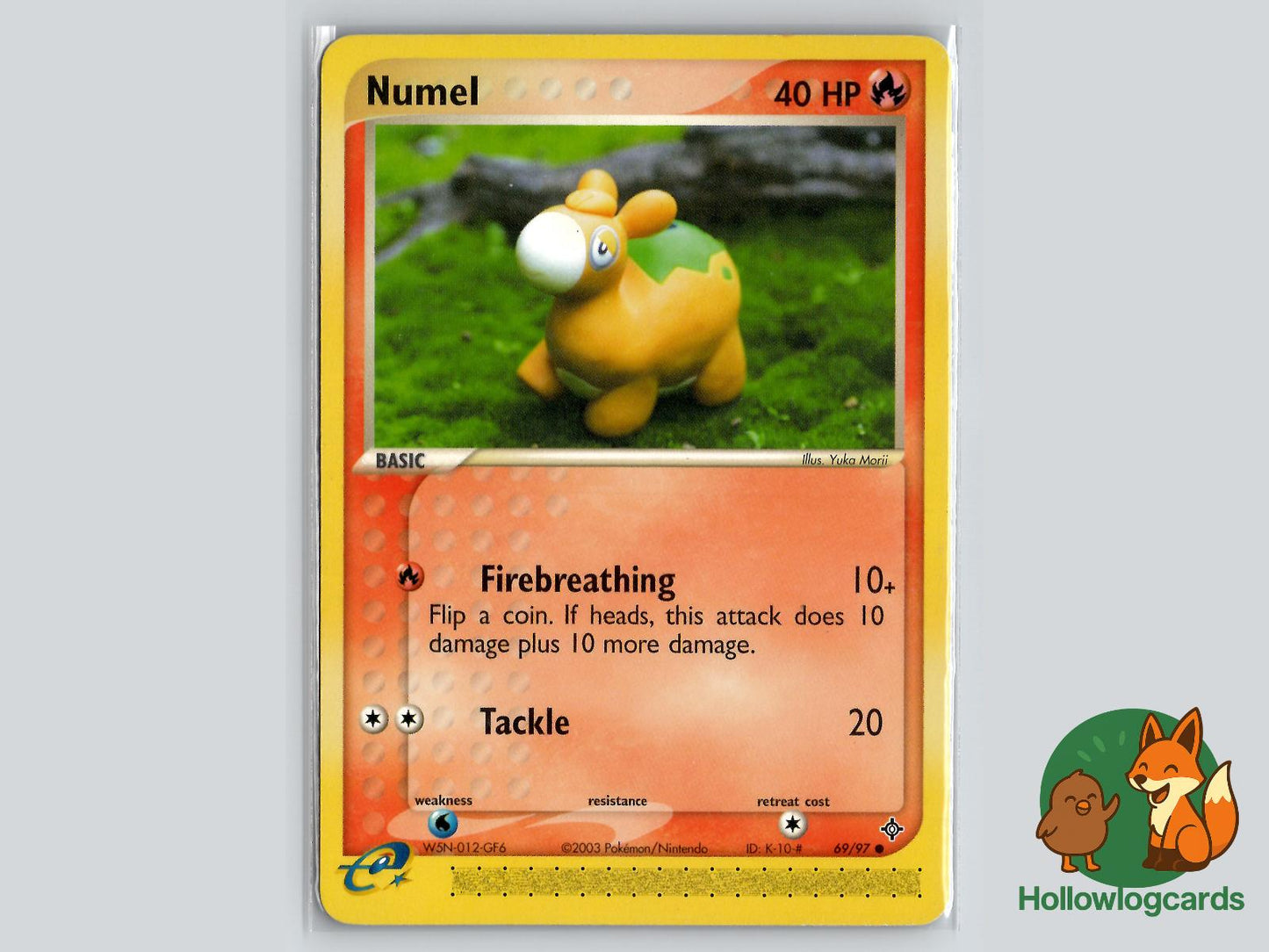 Numel (69/97) - Dragon Pokémon Card