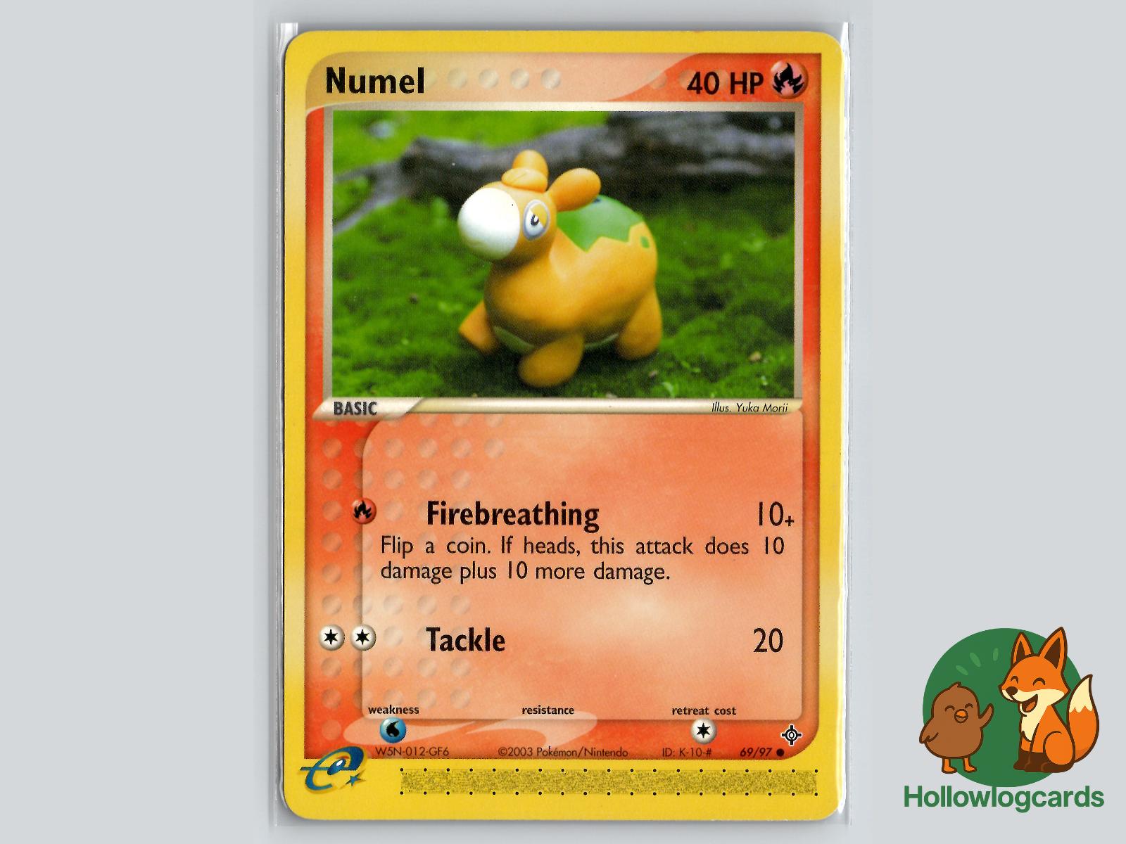 Numel (69/97) - Dragon Pokémon Card