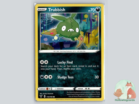 Trubbish (110/185) - Vivid Voltage Pokémon Card