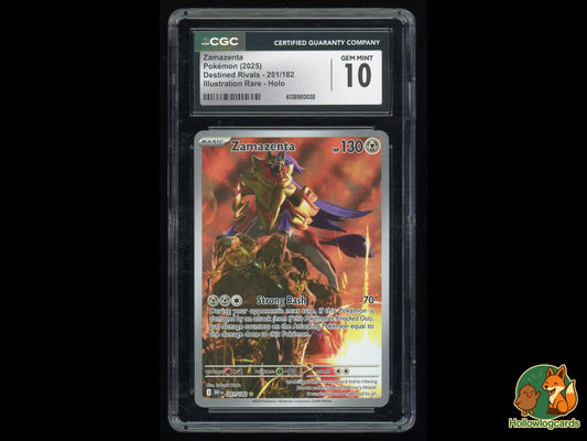 Graded Zamazenta (201/182) Pokémon Card