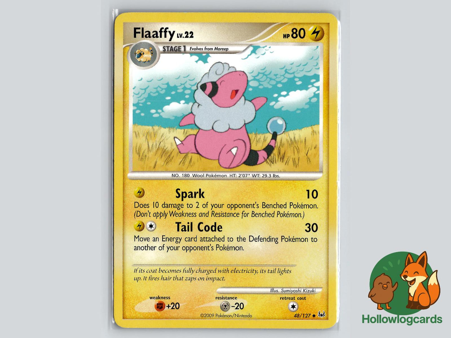 Flaaffy (48/127) - Platinum Pokémon Card
