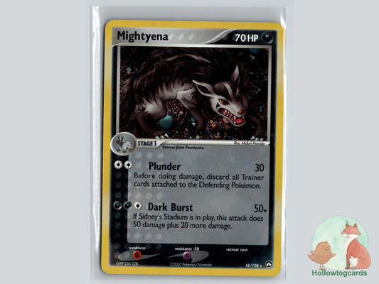Mightyena (18/108) Pokémon Card