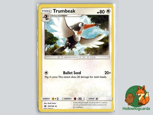 Trumbeak (107/149) - Base Pokémon Card