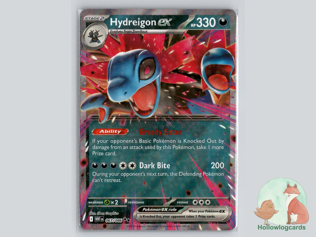 Hydreigon ex (067/086) - White Flare Pokémon Card