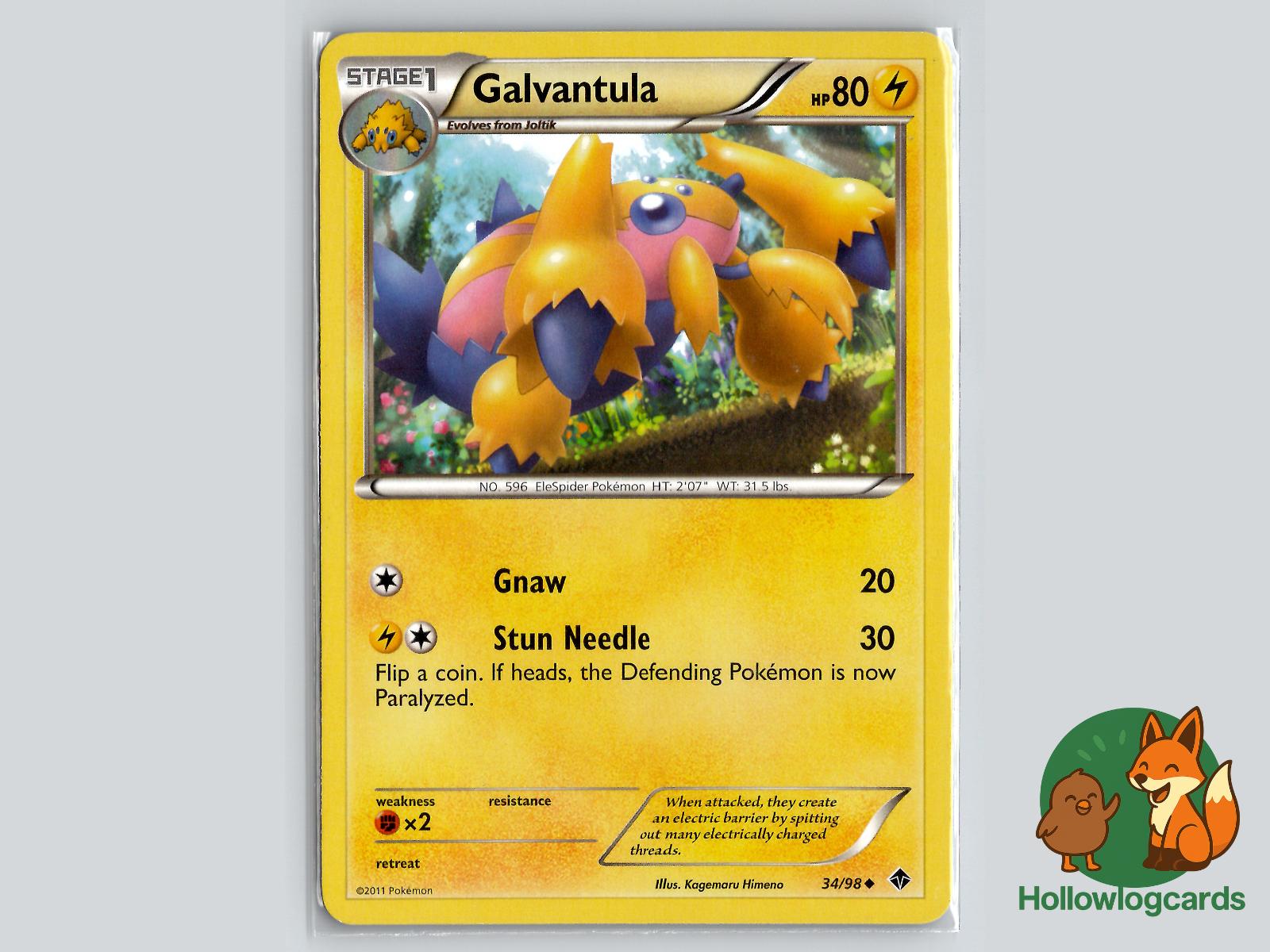 Galvantula (34/98) - Emerging Powers Pokémon Card