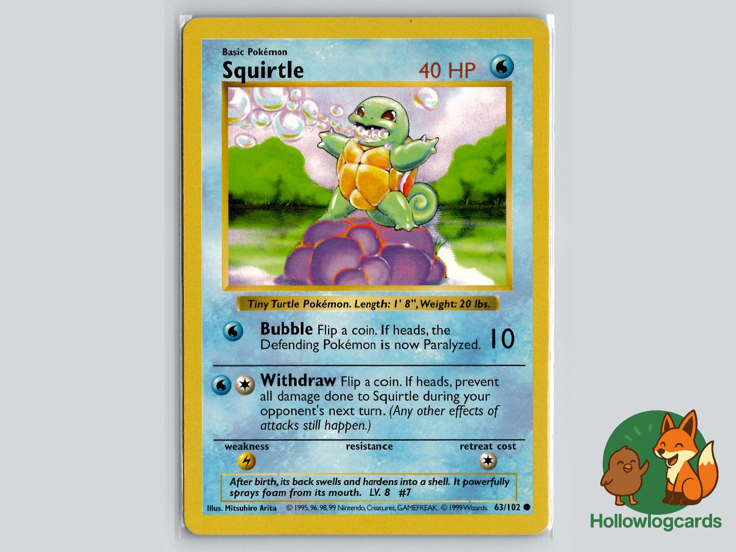 Squirtle (63/102) - Base Pokémon Card