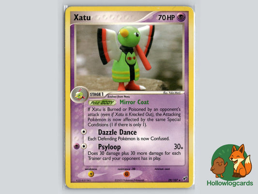 Xatu (29/107) - Deoxys Pokémon Card
